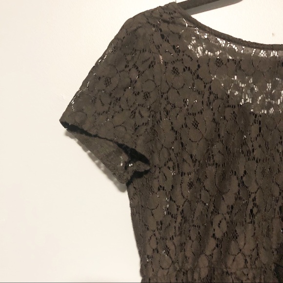 3/$25 Black lace top from YA Los Angeles - Picture 3 of 9